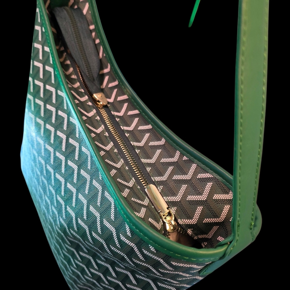 SALE!! Designer Inspired Architectural Hobo Bag with Separate Zipper Pouch NWOT - Picture 3 of 5